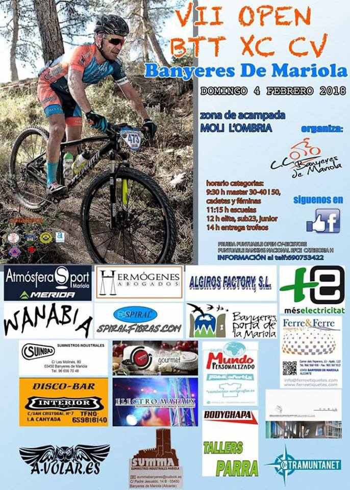 VII OPEN XCO CV BANYERES DE MARIOLA